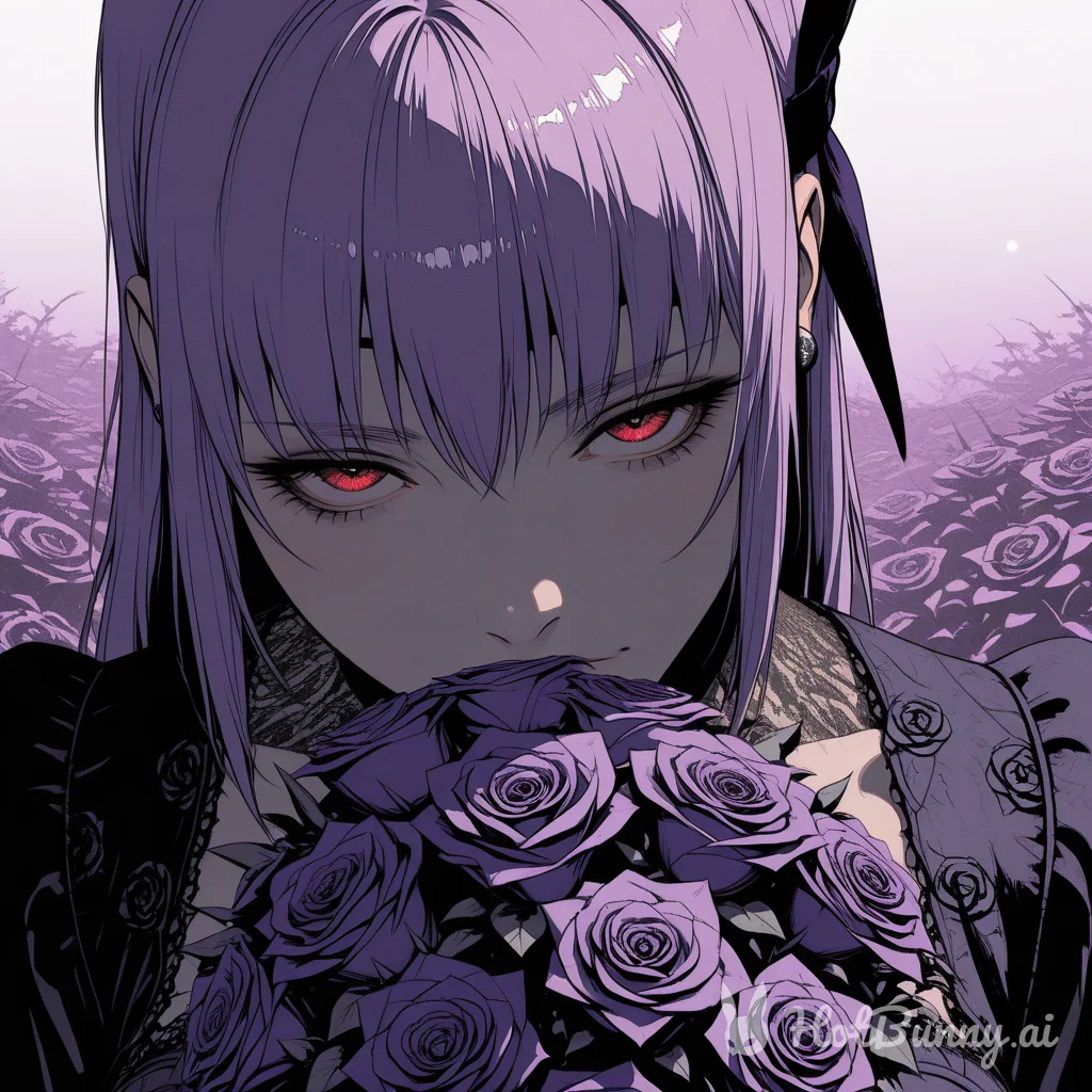 purple haired goddess...