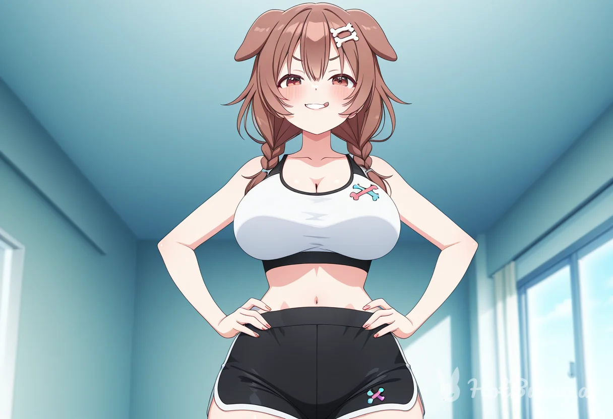 Inugami Korone from Hololive Dog Girl Ai Hentai