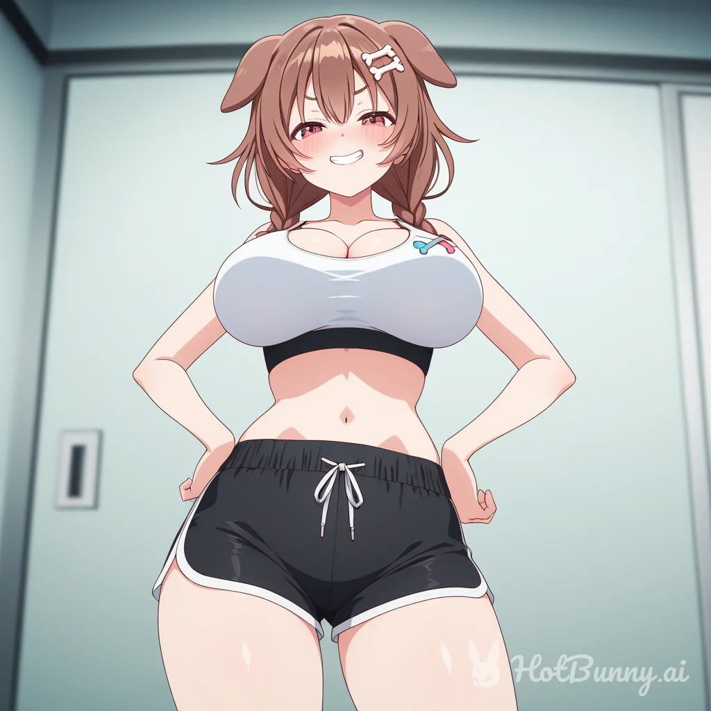 Inugami Korone from Hololive Dog Girl Ai Hentai