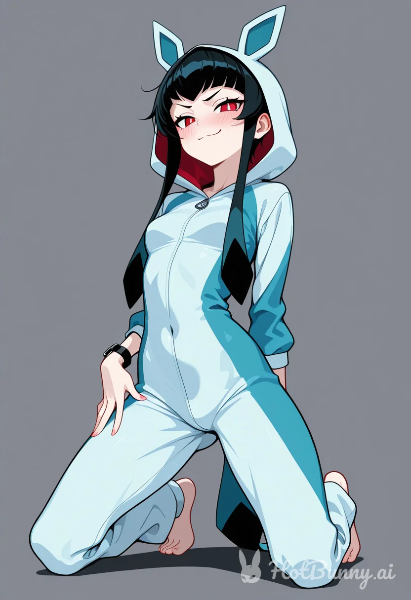Glaceon onesie pt2