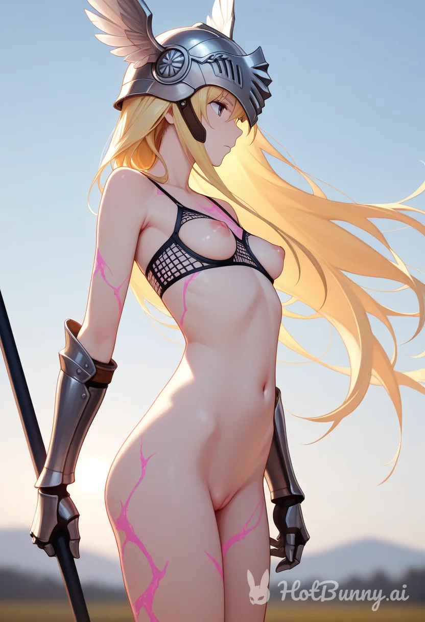 Blonde Lingerie Ai Hentai