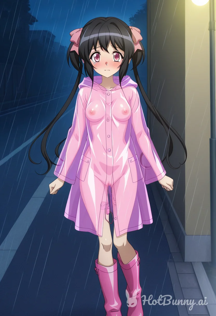 Shirabe under the rain