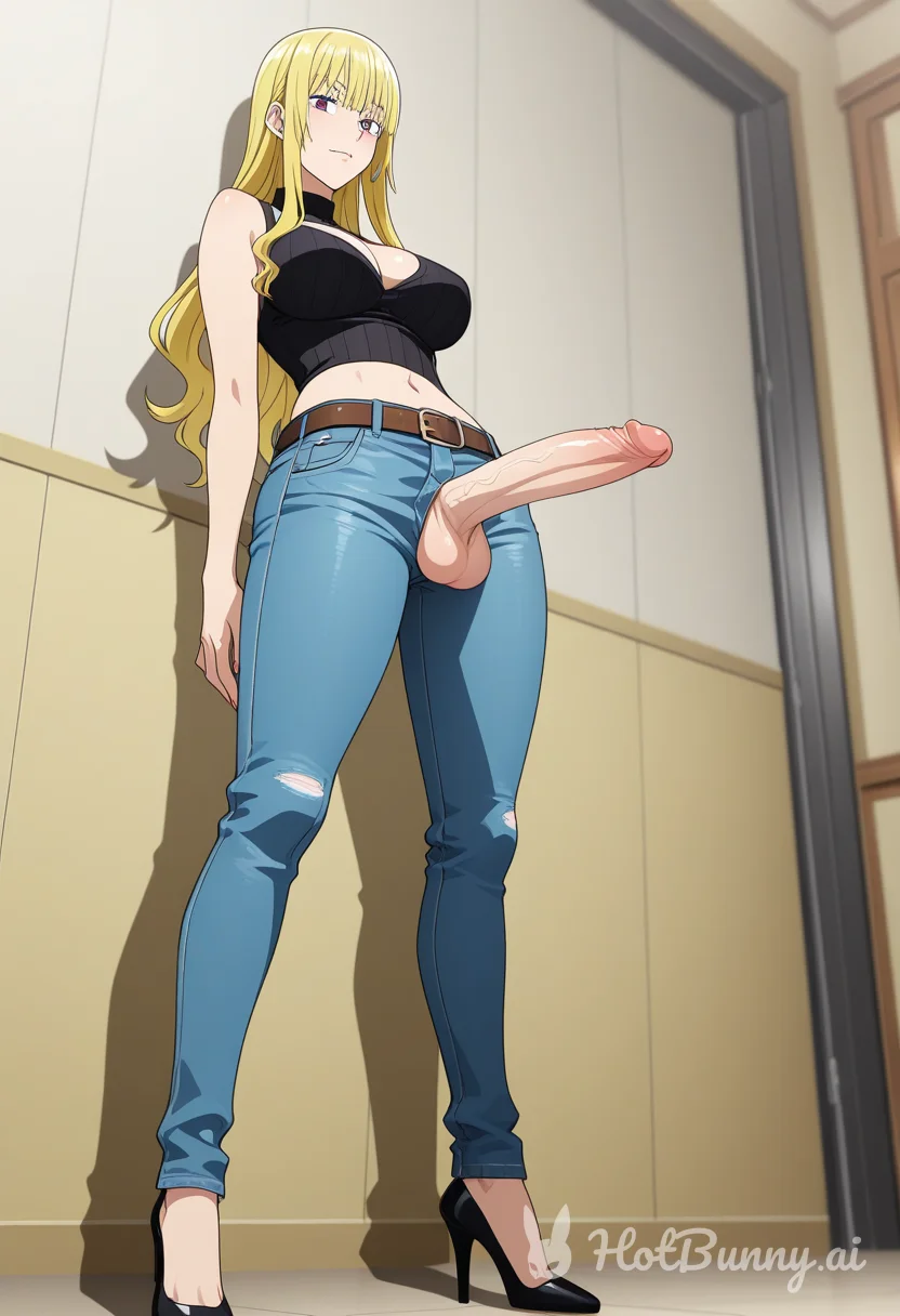 Futanari Big Dick Blonde Ai Hentai