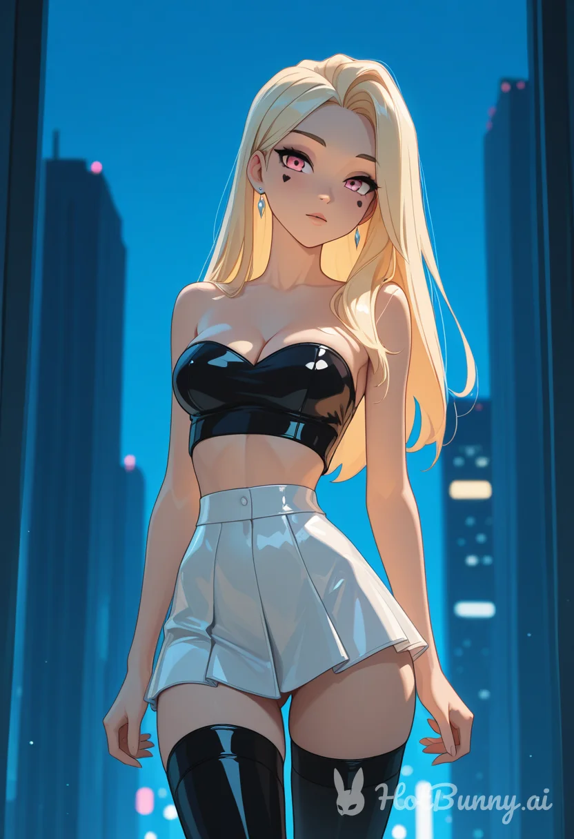 Latex Blonde Ai Hentai