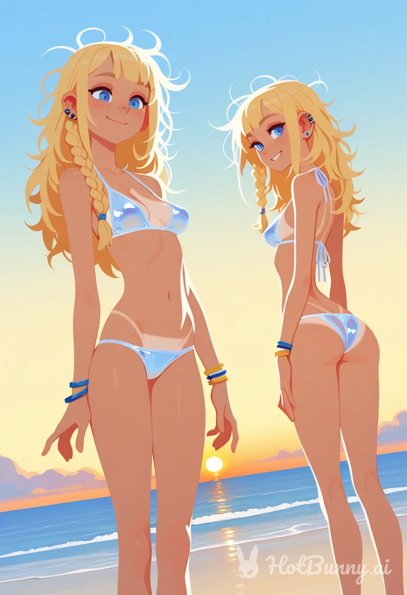 Juniper silver bikini