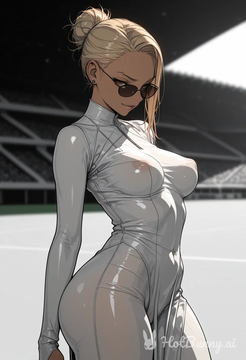 Ebony Blonde Ai Hentai