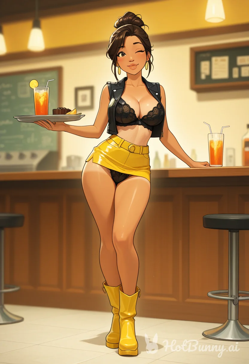 Ebony Lingerie Ai Hentai