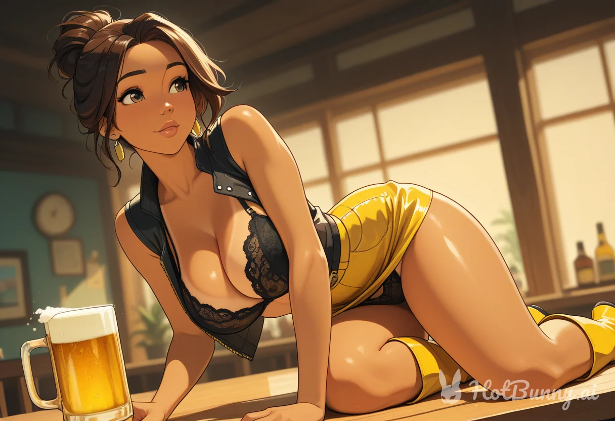 Ebony Lingerie Ai Hentai