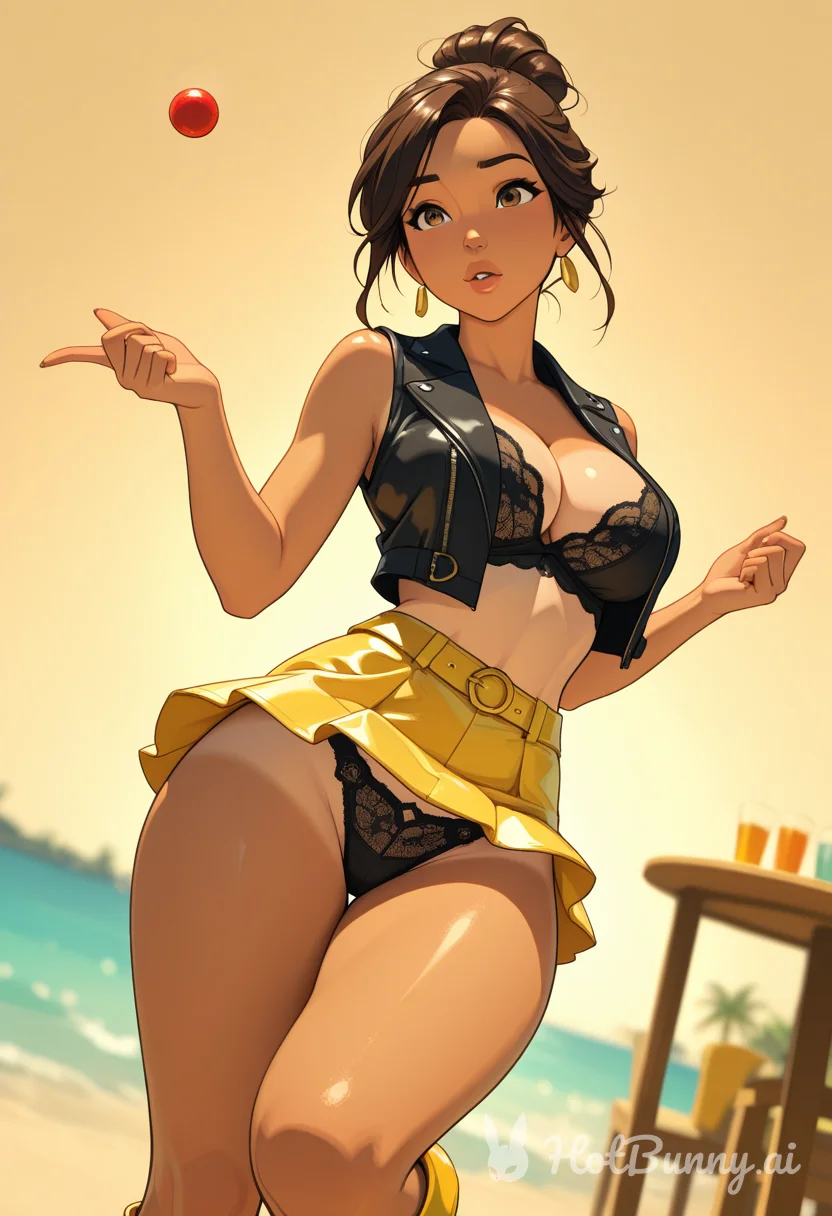 Ebony Lingerie Ai Hentai
