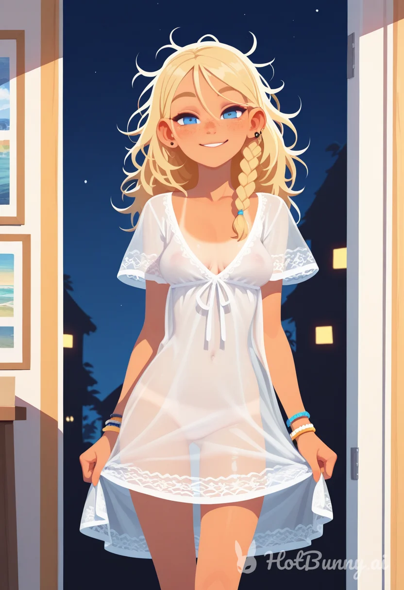 Ebony Blonde Ai Hentai