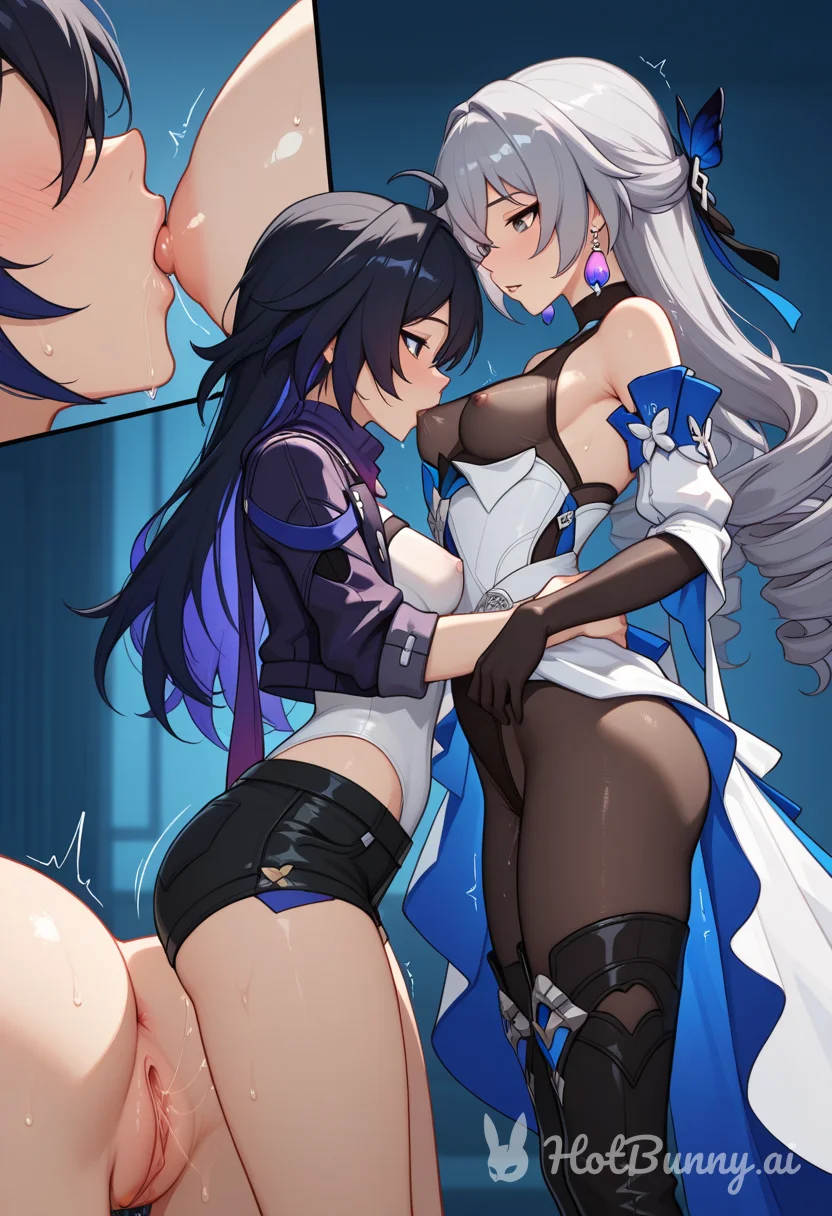 Bronya Rand and Seele Lesbian Ai Hentai