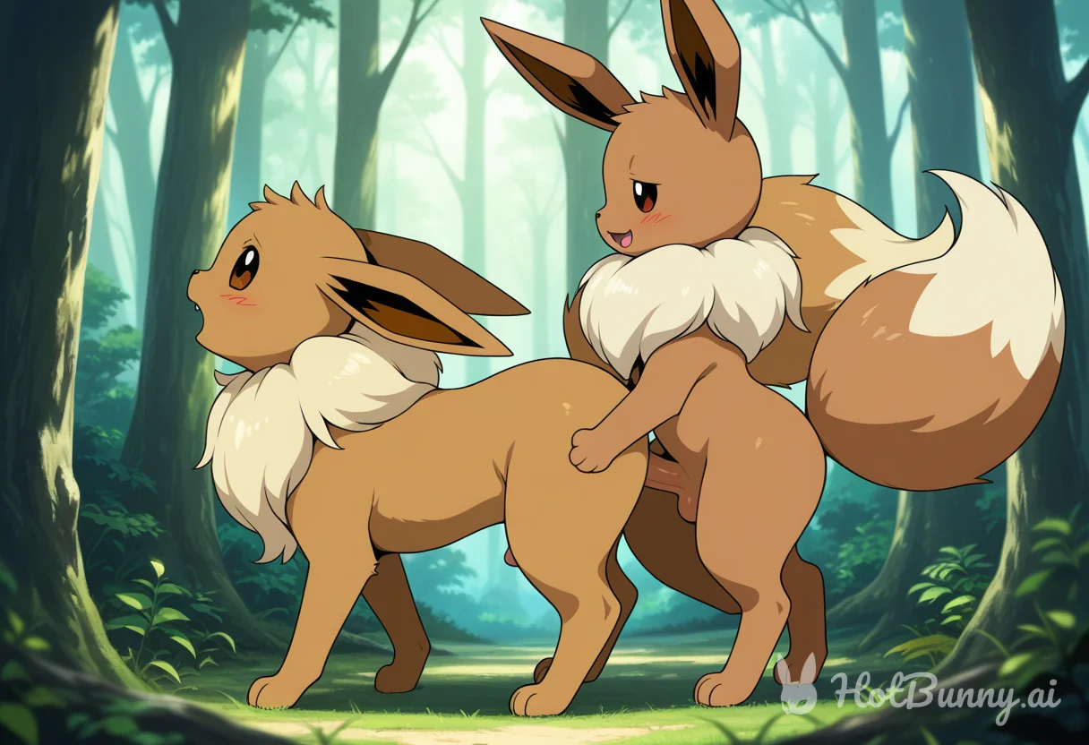 Eevee from Pokemon Anal Ai Hentai