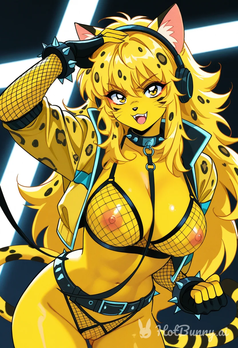 Furry Lingerie Blonde Ai Hentai