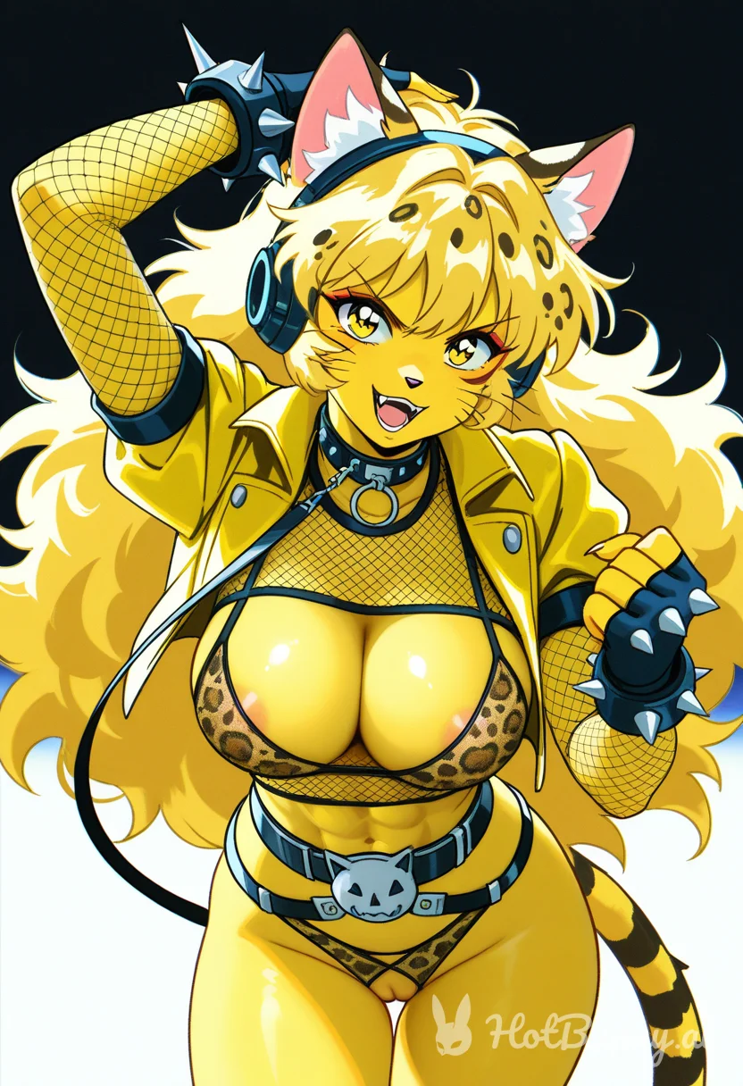 Furry Lingerie Blonde Ai Hentai