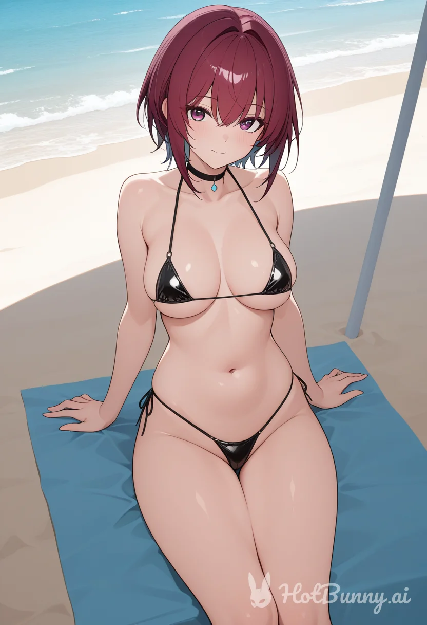 Vtuber Swimsuit Ai Hentai