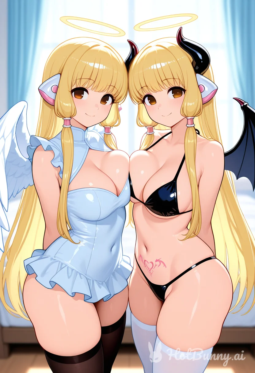 Succubus Swimsuit Blonde Ai Hentai