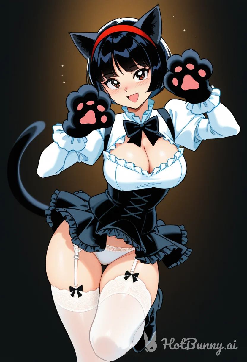 Cat Girl Lingerie Ai Hentai