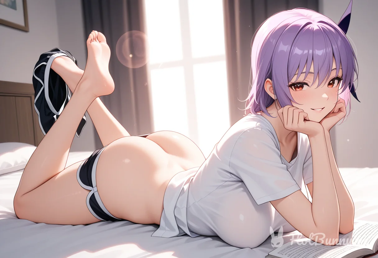 purple haired goddess...