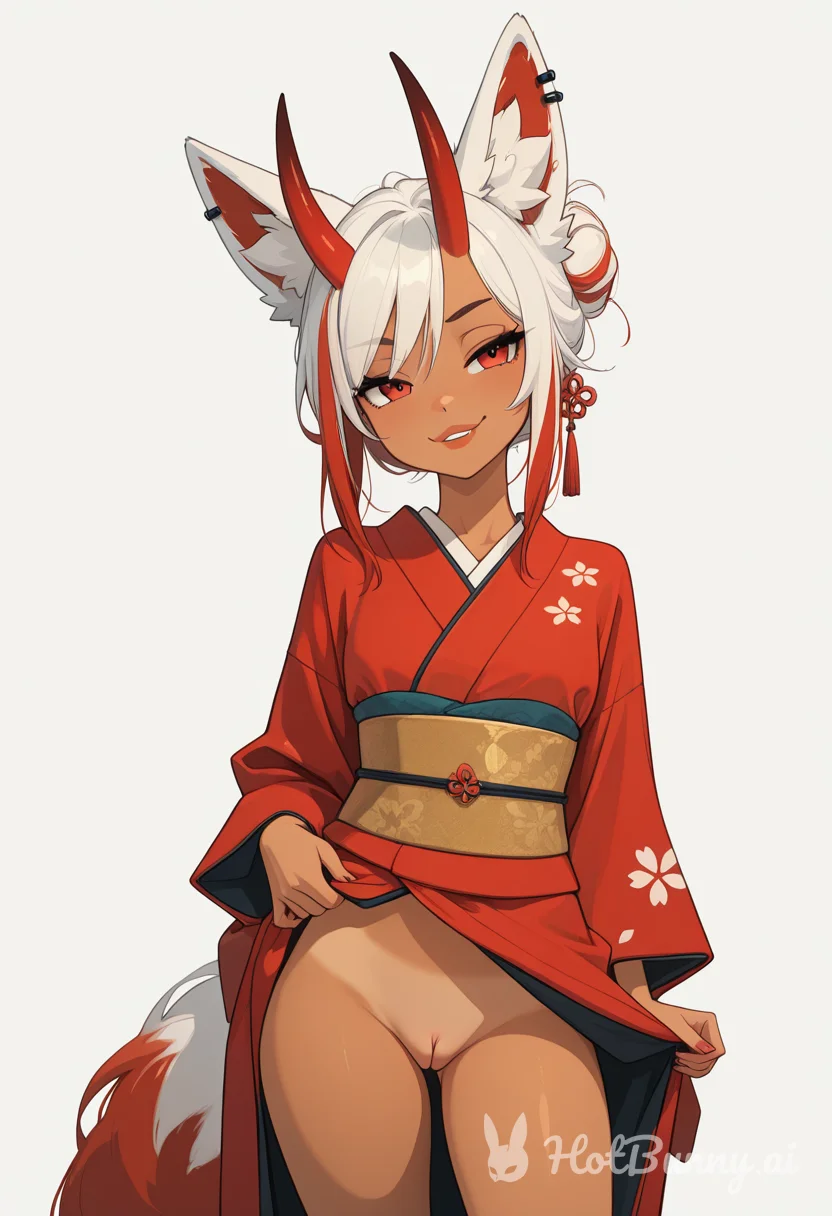 Fox Girl Ebony Ai Hentai