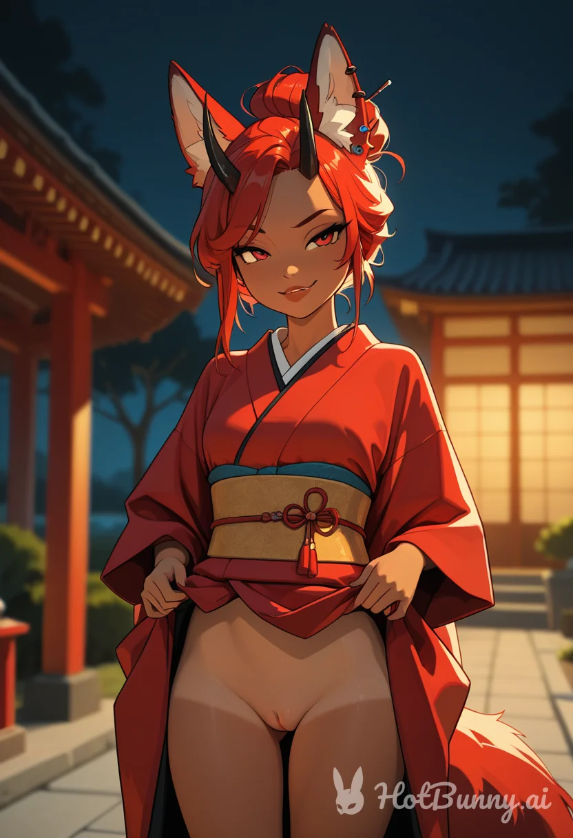 Fox Girl Ebony Ai Hentai
