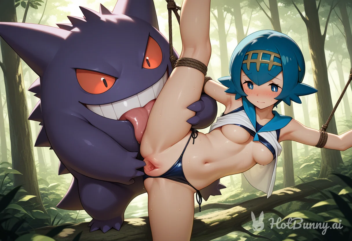 Gengar from Pokemon Bondage Ai Hentai