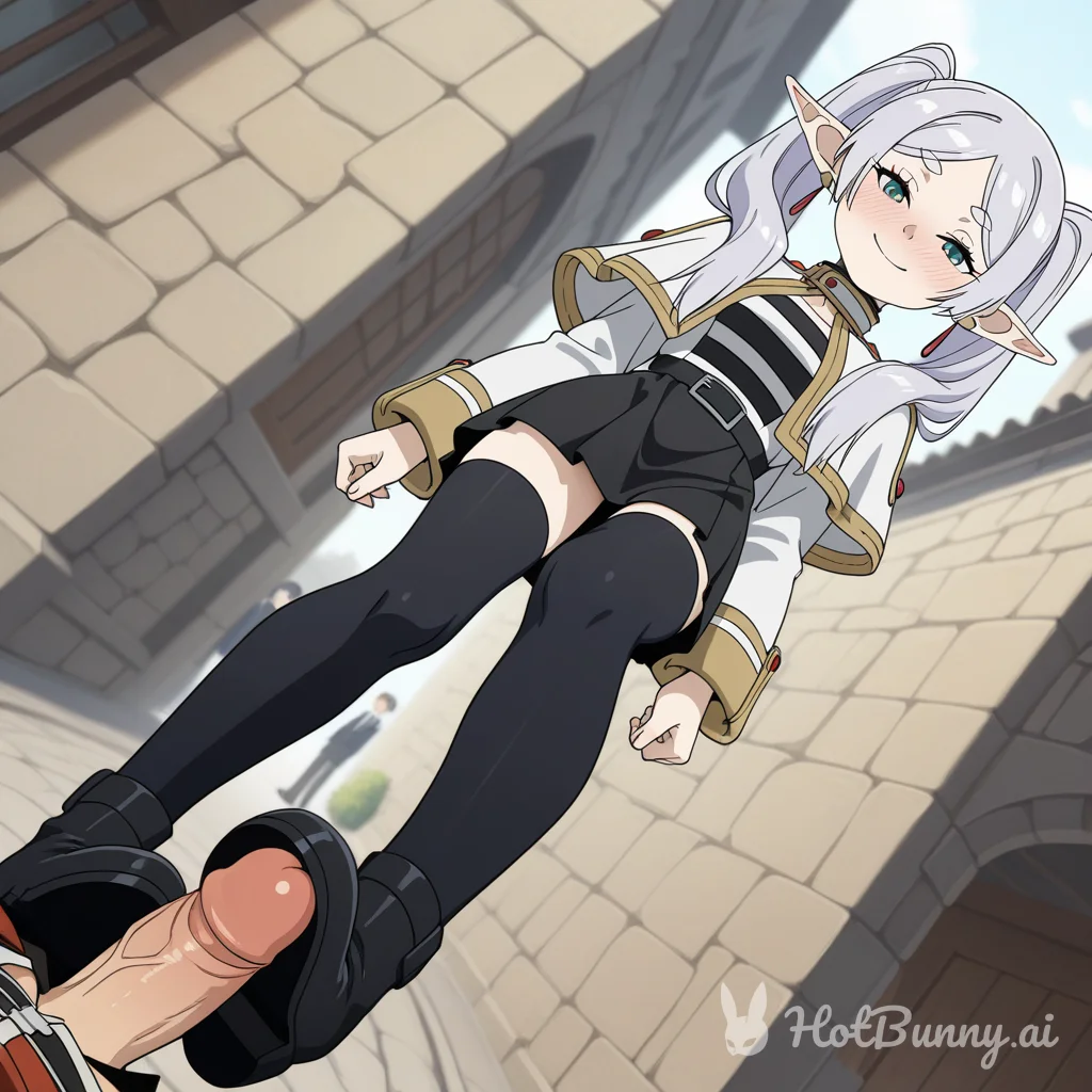 Frieren Elf Footjob Ai Hentai