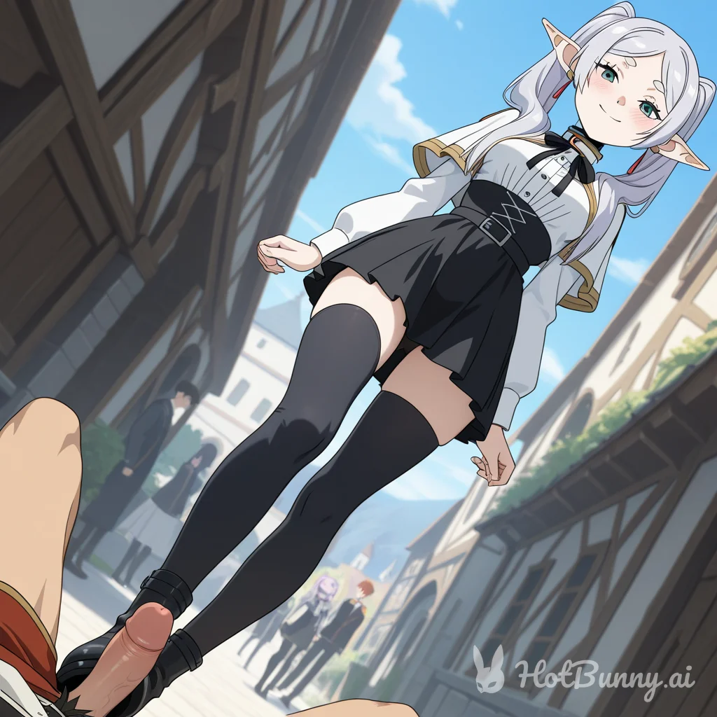 Frieren and Stark Elf Ai Hentai