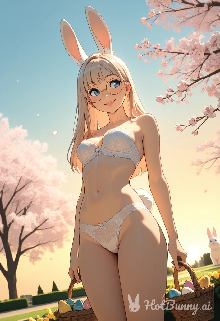 Bunny Girl Blonde Lingerie Ai Hentai