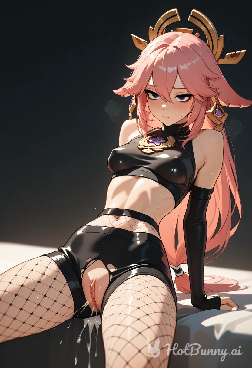 Yae Miko Squirt Ai Hentai