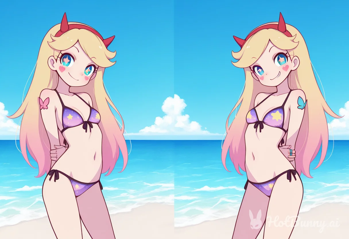 Swimsuit Blonde Ai Hentai