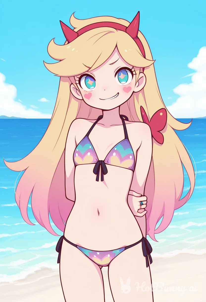Swimsuit Blonde Ai Hentai