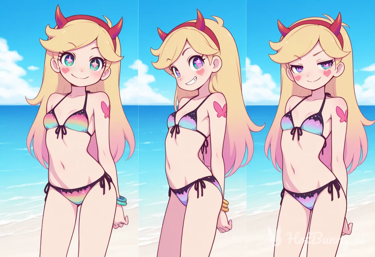 Swimsuit Blonde Ai Hentai