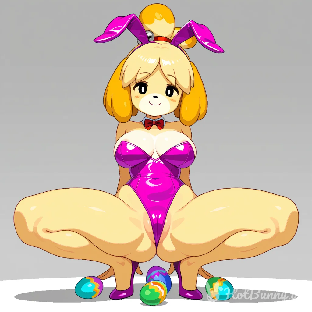 Isabelle from Animal Crossing Furry Ai Hentai