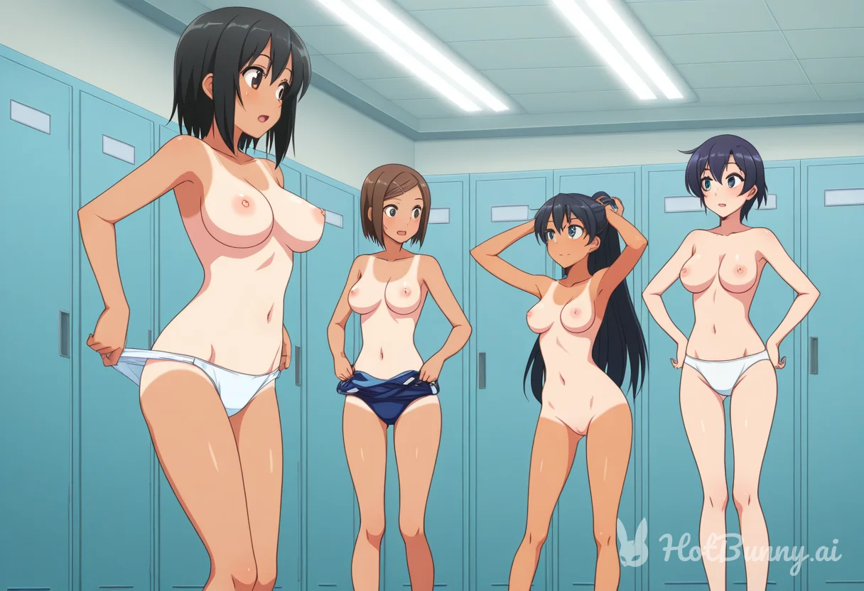 Ebony Swimsuit Ai Hentai