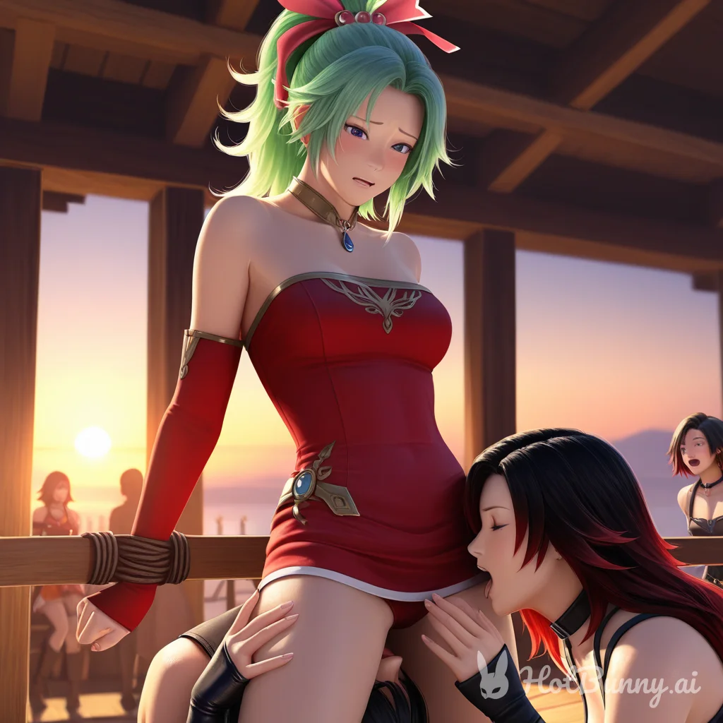 Terra Branford from Final Fantasy Bondage Ai Hentai