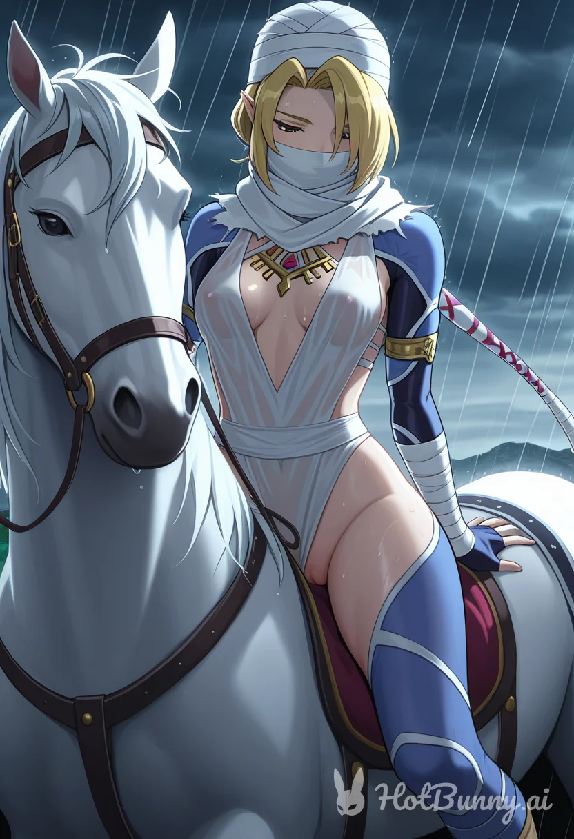 Horse Blonde Ai Hentai
