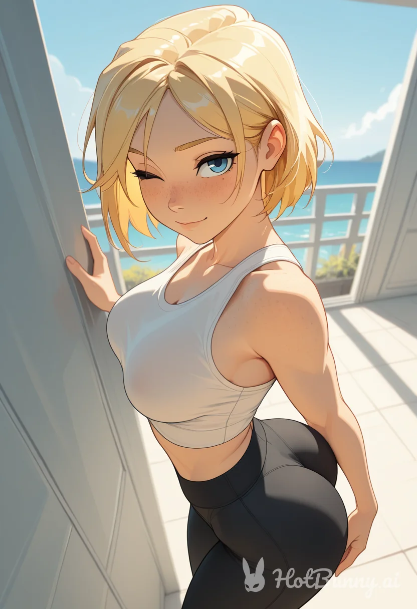 Blonde Ai Hentai