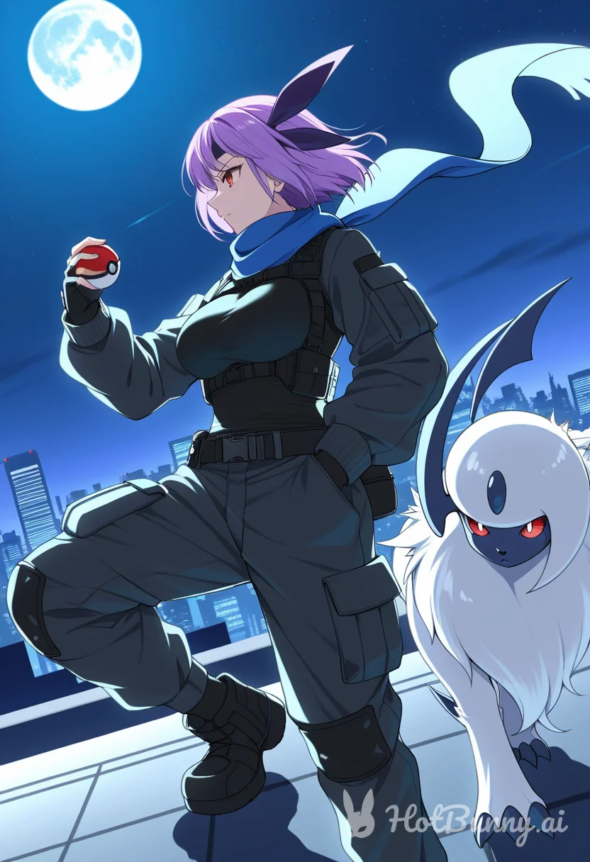 purple haired goddess...