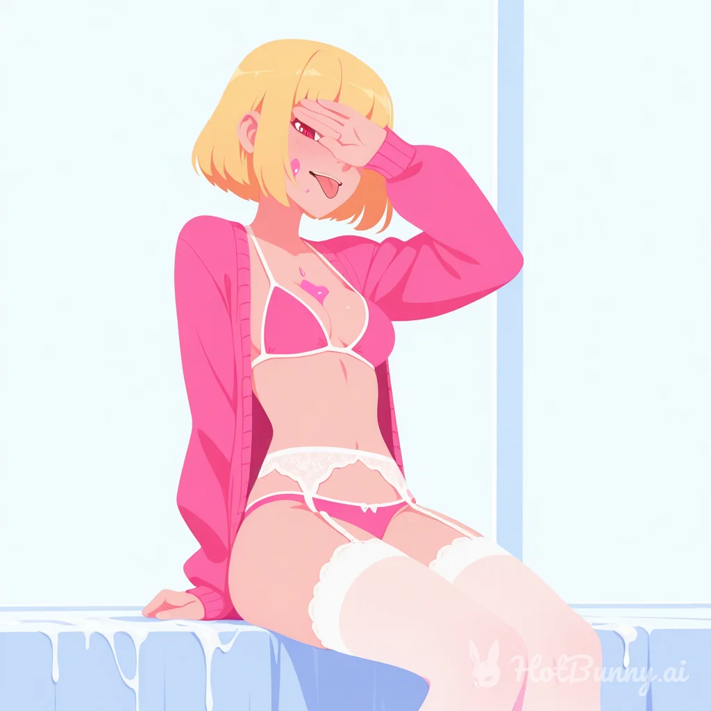Lingerie Blonde Ai Hentai