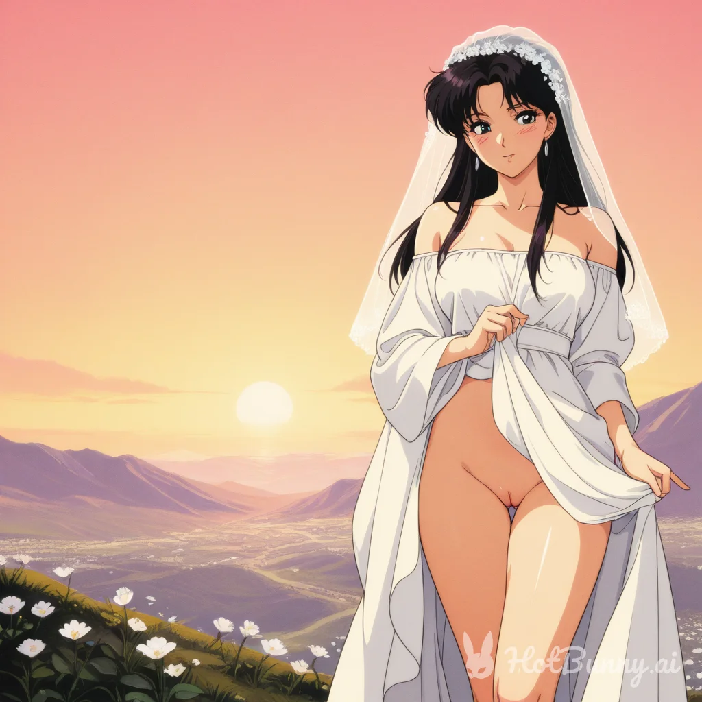 Katsuragi Misato from Evangelion Ai Hentai