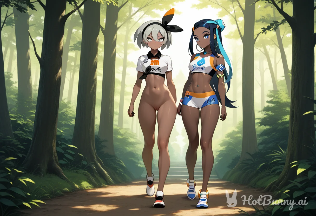 Nessa from Pokemon Ai Hentai