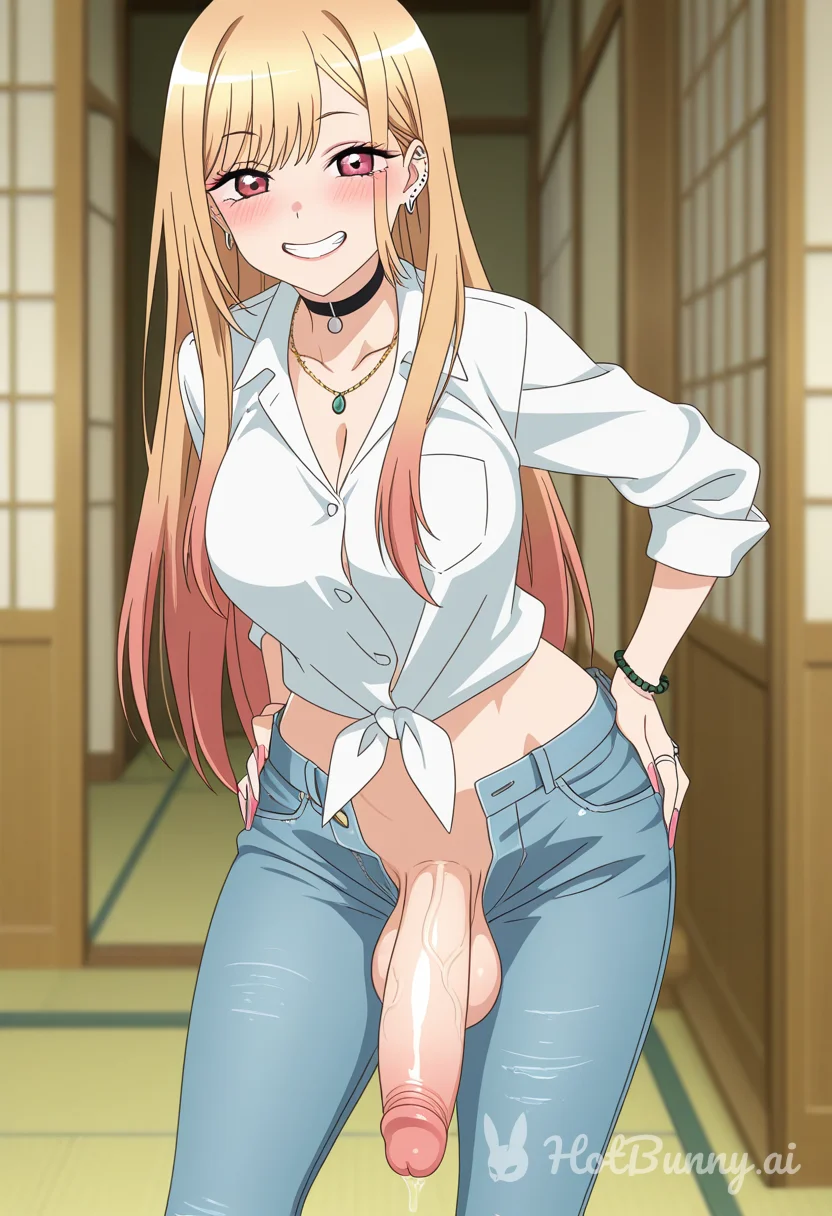 Futanari Big Dick Blonde Ai Hentai