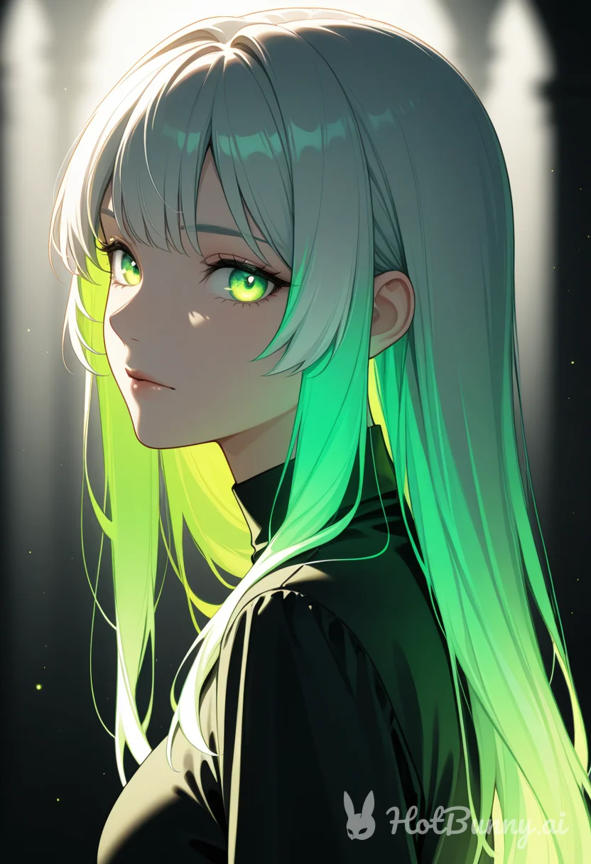 Girl (Green Hair)