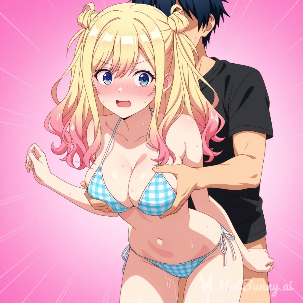 Swimsuit Blonde Ai Hentai