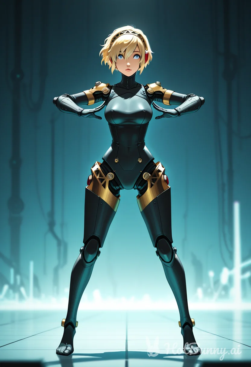 Aegis from Persona 5 Robot Ai Hentai