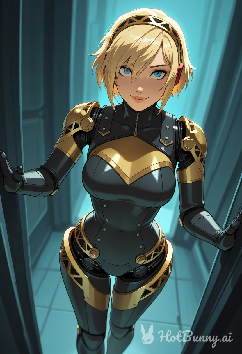 Aegis from Persona 5 Robot Ai Hentai