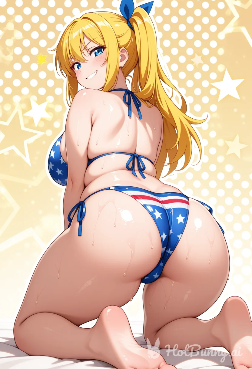 Swimsuit Big Ass Blonde Ai Hentai