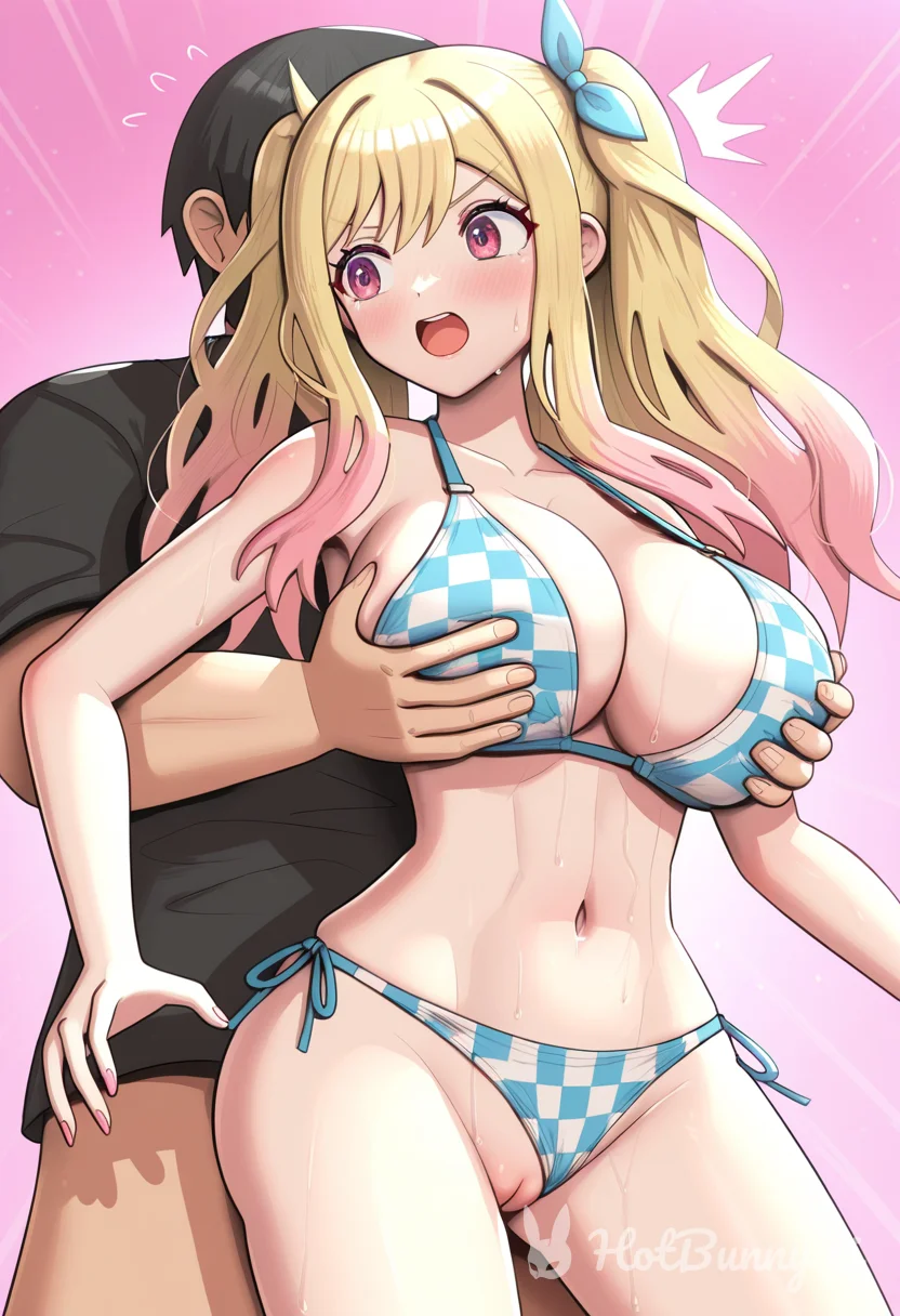 Swimsuit Blonde Ai Hentai