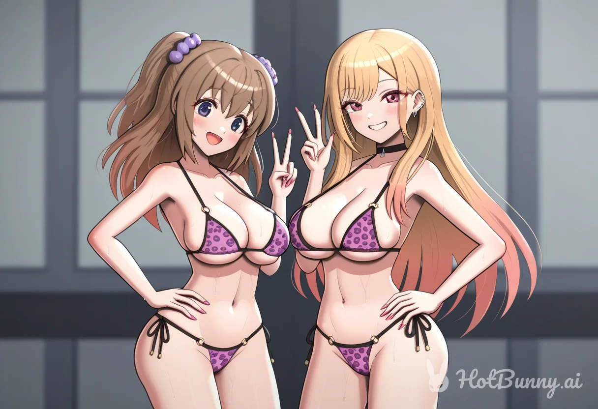 Swimsuit Blonde Ai Hentai