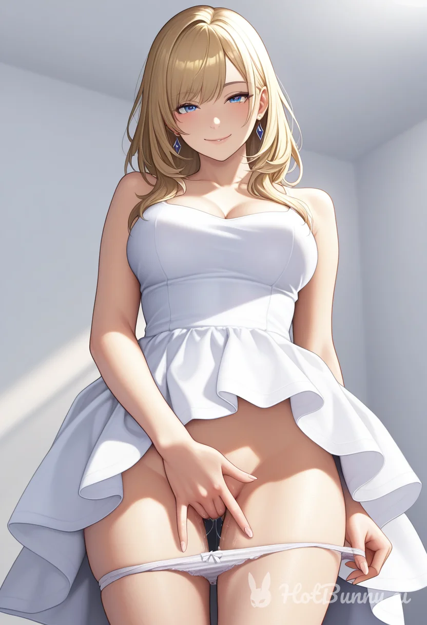 Masturbation Blonde Ai Hentai